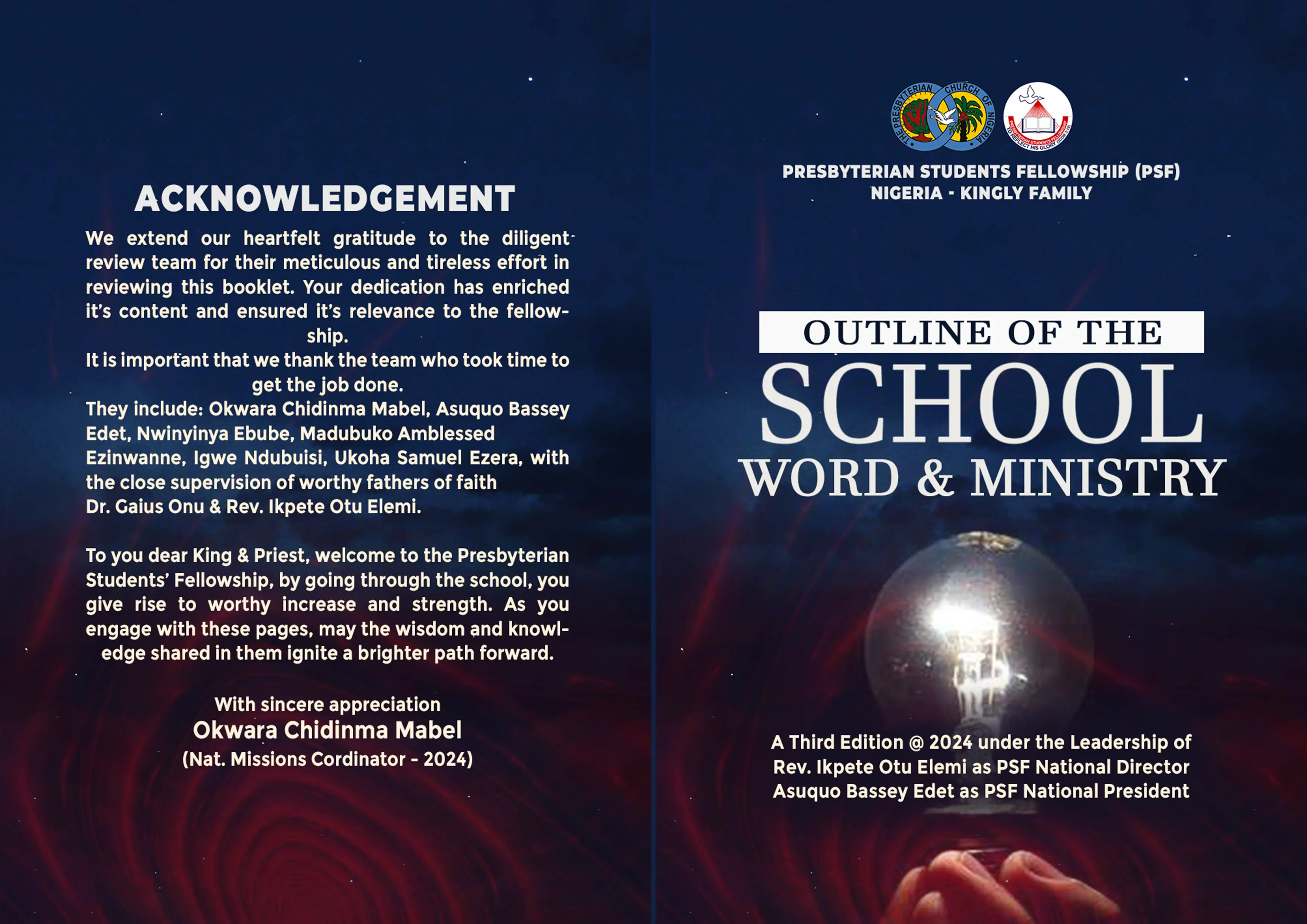 Prayer retreat poster design